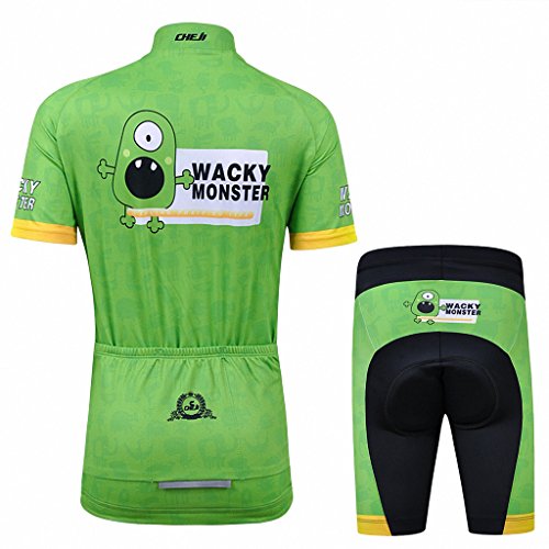 Ateid Kinder Radtrikot Set Kurzarm mit Radhose - 2