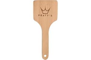 PEATY'S Peaty’s Bicycle Tyre Cleaning Brush, Mountain Bike, Road Bike, Gravel Bike, Highly durable, Beech wood handle, Cleaning Brush for Bike Tyres