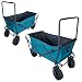 Produktbild Faltbarer Strand Bollerwagen, 100KG Tragkraft, extra breite Räder, 2 Sekunden Schnellaufbau