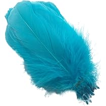 XPEX 100Pcs Plumes Decorations,Plumes Colorées Pour Travaux Manuels, Plumes Loisirs Creatifs