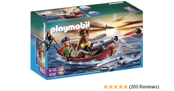 playmobil rowboat