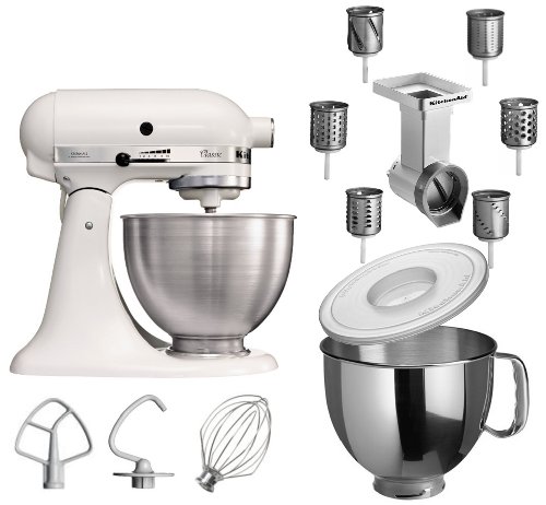 Preisvergleich Produktbild KitchenAid Classic nur in Weiss inkl. Bonus 4