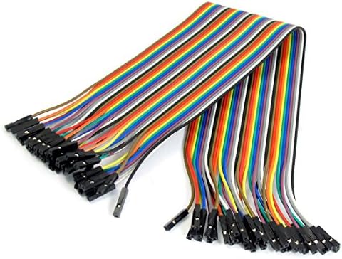 40x 20cm female-female jumper wire cable jumper jumpers for Arduino Raspberry pi (female to female)