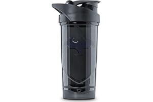 Shieldmixer Hero Pro Classic Shaker for Whey Protein Shakes and Pre Workout, BPA Free, 700 ml, Batman Dark