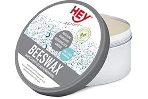EFFAX Hey Sport Unisex – Erwachsene Lederpflege Beeswax Proof, Black/White, Dose 200 ml
