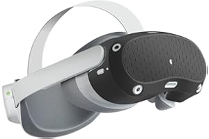Aukuoy VR Shell Schutzhülle für Pico 4 VR Gläser, stoßfest und Kratzfest, Silikon VR Headset Front Face Protector Abdeckung für Pico 4 Zubehör