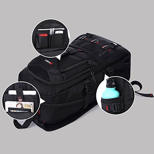 KAKA Laptop Rucksack Leichtgewichtiger Notebook Rucksack Mit F  chern Wasserabweisend Reisen Outdoor Rucksack Freizeit im Freien Wander Rucksack Multi