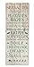 Produktbild Cepewa 50751 Shabby Chic Wandbild Wandschild Schild Bild Weihnachten Landhaus Vintage Holz 80 x 30 cm