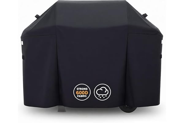 GFTIME 7139 Housse de Barbecue 130X45X107cm pour Weber Spirit II 300 310,Spirit E-320,Spirit 300 et Spirit 200 Series (avec Commandes Latérales),Protection BBQ Cover,Imperméable Résistante, Anti-UV