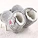 DDLBiz Baby Soft Sole Crib Warm Button Flats Cotton Boot Prewalker Shoes (12)
