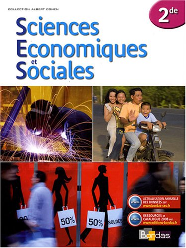 couverture de : Sciences Economiques et Sociales 2de