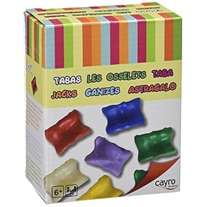 Cayro-854 Juego de Las Tabas +6 años, Multicolor (854)
