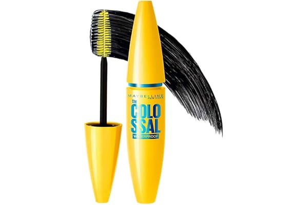 Maybelline New York Mascara, Volumizing & Lengthening, Waterproof, Black, Volume Express Colossal, 10ml