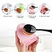 Make Up Brushes - ISASSY Professional 10 Pieces Oval Makeup Brushes Set Toothbrush Shape Cosmetic Kits with Protective Cap + Make up Sponge(Random color) and Brush Cleaner Egg