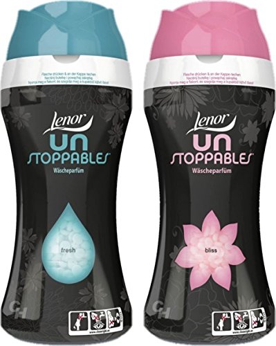 Preisvergleich Produktbild SET: Lenor Unstoppables Wäscheparfüm Fresh + Bliss - 2x 275gr