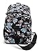 Kenley Professional Hairdressing Hair Equipment Tool Carry Case Bag - Midnight Flowers