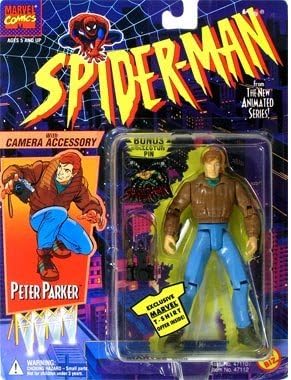 Spider-man Peter Parker with Camera Accessory
