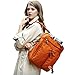YuHan Baby Diaper Bag Travel Backpack Shoulder Bag Fit Stroller Changing Pad Nappy Backpack Orange