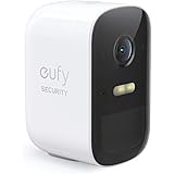 eufy Security Dodatkowa bezprzewodowa kamera do monitoringu domu eufyCam 2C, wymaga HomeBase 2, 180-dniowa żywotność baterii,