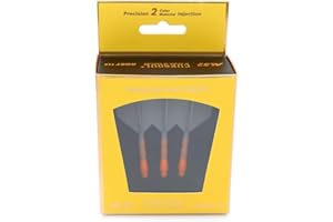 CUESOUL ROST T19 Integrated Dart Shaft and Flights Big Wing Shape,Set of 3