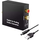 Alfais 5057 Dijital To Analog Optik Ses Tos &Ccedil;evirici D&ouml;n&uuml;şt&uuml;r&uuml;c&uuml; Adapt&ouml;r, 3.5mm