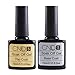 Produktbild Nagellack 2 Stück Topmantel + Basislack UV Gel Nagellack Grundierung Nail Art CNHIDS Beauty Nail