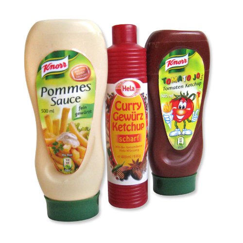 Preisvergleich Produktbild Ketchup und Mayonnaise Flaschen