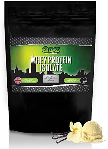 WHEY PROTEIN ISOLATE 95% ★ Purest Gold Standard Whey available ★ Providing you with over 27g of Protein per 30g serving! (Vanilla)