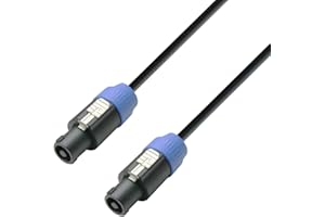 ADAM HALL CABLES Adam Hall 3 Star Series 2M 2x 2.5mm² Speakon 2 Pole to Speakon 2 Pole Speaker Cable