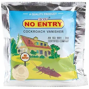 Exit No Entry Cockroach Vanisher, 50g (Pack of 5)