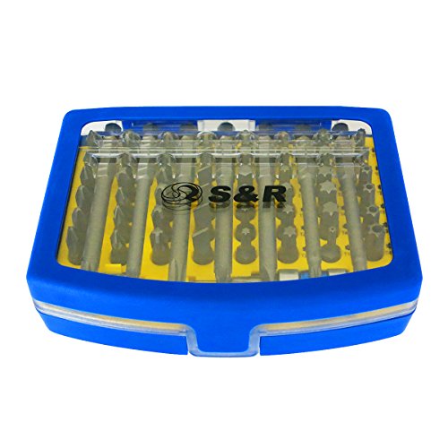 S&R Schrauberbit-Set 57-tgl., Bit-Set in plastik box - 2