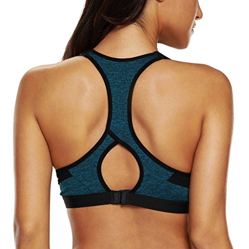 Attraco Damen Mittlerer Halt Sport-BH Active Fitness BH Ohne Bügel - 2