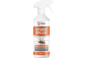 Gardian Defence Spider Repellent Spray 500ml Peppermint Oil Pest Control Spray for Indoor and Outdoor Use Eco-Friendly Family Safe Repel