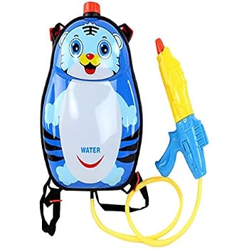 Pistolet à Eau Avec Réservoir Sac à Dos Comme Tiger Dos