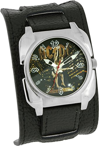 AC/DC Armbanduhr Biker Style Stiff upper lip AC/DC Armbanduhr Biker Style Stiff upper lip