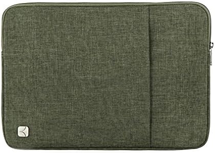 CAISON 13" Laptop Sleeve Case Notebook Bag For 13.3" Lenovo Yoga 710S 720 13.9" Yoga 910 / 13.3" HP Spectre 13 Envy 13 / 13.3" Dell XPS 13 / 14" Lenovo IdeaPad 120S / 14" ASUS ZenBook UX430 UX410 (Military Green)