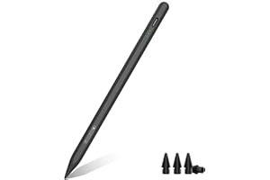 MYSTILUCK Stylet pour iPad 9e et 10e Génération, Charge Rapide en 13 Minutes, Pencil pour Apple iPad (2018-2024) 10/9/8/7/6e Génération, iPad Pro 12,9/11/13 Pouces M4, iPad Air 3/4/5/M2, iPad Mini 5/6