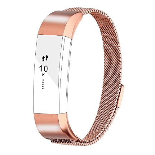 Ersatz Fitbit Alta und Alta HR Armbänder, Milanese Edelstahl Metall Armband für Fitbit Alta HR und Fitbit Alta