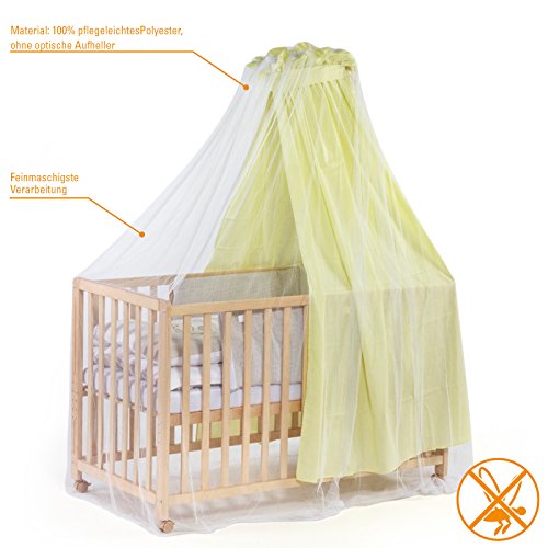 DIAGO 30013.71363 Insektenschutz für Kinderbett mit Himmel, weiß - 2