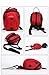 Hi 8 Store Baby Toddler Safety Harness Backpack Strap Cute Cartoon Rucksack Walker Rein (Red Ladybird)