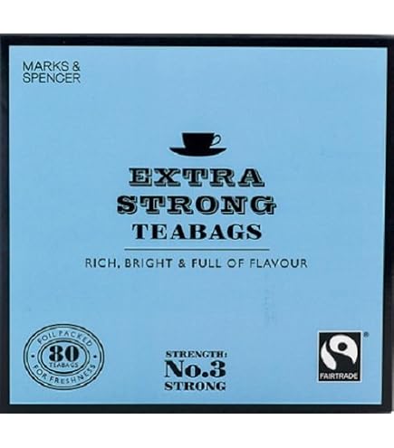 Marks & Spencer Extra strong tea 240 bags of 750 g - Black tea