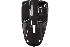 one by Camamoto cod. 77365998 plastica paragambe/contro scudo di colore nero lucido (come l'originale) compatibile con yamaha bw's original/mbk booster spirit 50cc anno dal 1990 al 2003