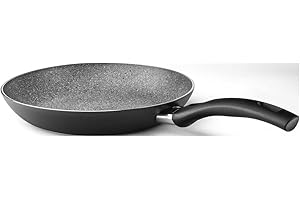 BALLARINI Bologna Granitium Pfanne mit Antihaftbeschichtung, Induktionsgeeignet, Mit Temperaturkontrolle, 28 cm, Aluminium