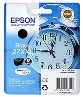 Epson Original T2791 Tinte Wecker, wisch- und wasserfeste XXL (Singlepack) schwarz