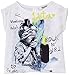 3 Pommes Baby Girls 0-24m Tee Shirt 3F10032 Plain T-Shirt, White, 3-6 Months (Manufacturer Size: 6 Months)