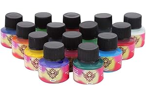 SALMUE Set di inchiostri per tatuaggi professionali 14 colori Pernament Colore del corpo Pigmento Microblading Kit di pratica di fornitura di inchiostro per tatuaggio a lunga durata per macchina