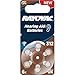 Price comparison product image Rayovac Hearing Aid Button Cell Pack of 3 of 6 Blisters Acoustic V312/PR41/HA312