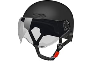 AOOPOO Casque Trottinette Electrique Adulte, Casque Vélo Électrique avec Visière, Casque de Cyclisme Unisexe Haute Protection, Casque pour Vélo, Trottinette, Skateboard, Motos, pour Homme et Femme