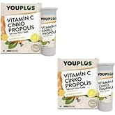 Youplus Vitamin C &Ccedil;inko Propolis 20 Efervesan Tablet 2'li Avantaj Paket