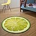 Produktbild WW Diy Cartoon Fruit runde Teppich Wohnzimmer Yoga Pad Korb Hoist Stuhl Hocker Computer Stuhl Kissen Teppich,Durchmesser 80 cm,GG
